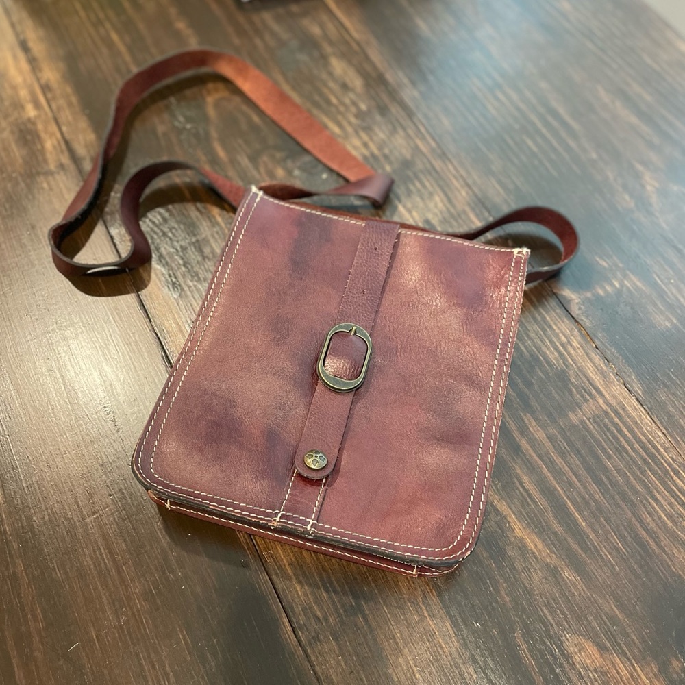 Patricia Nash Leather Crossbody Purse